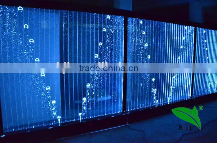 Digital Programing Water Feature Bubble Wall Screen Room Divider