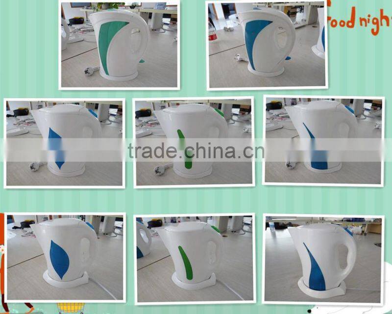 cheap 1.8L food grade plastic electric water Kettle with water level window