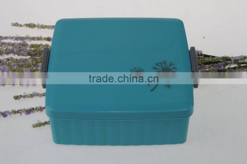 2017 New Design Cheap Customized LOGO Plastic Food Lunch Box