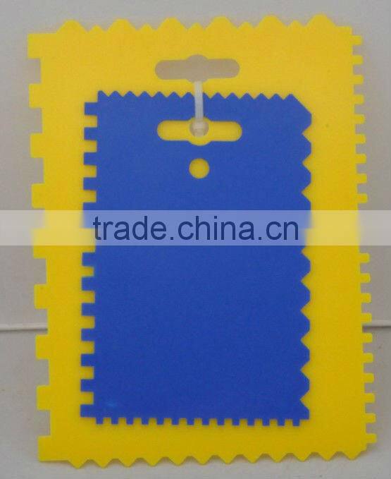 Best Selling Plastic Adhesive Spreader, Grout Spreader, Plastic Notch Spreader