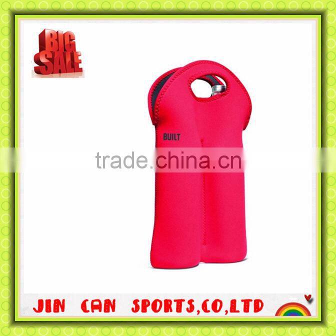 new design bulk reusable divided wine cooler tote bag