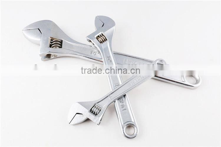 Chrome plated adjustable wrench, adjustable spaner