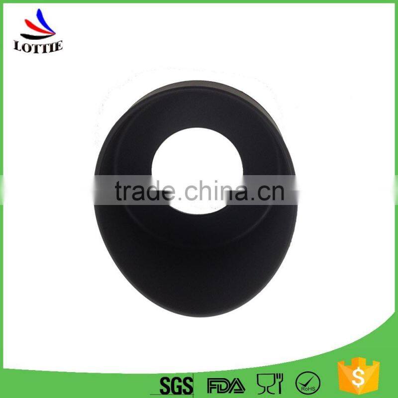 Factory wholesale reusable food-grade silicone coffee cup set tea cup sets