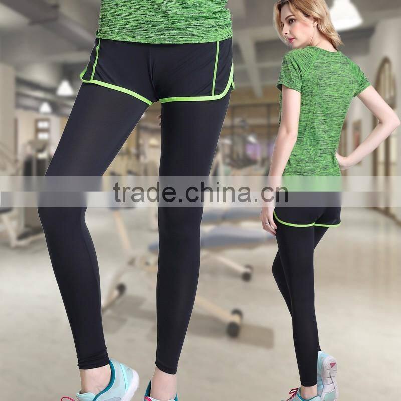 Custom high quality black yoga pants fitness clothing manufacturer yoga pants for girls