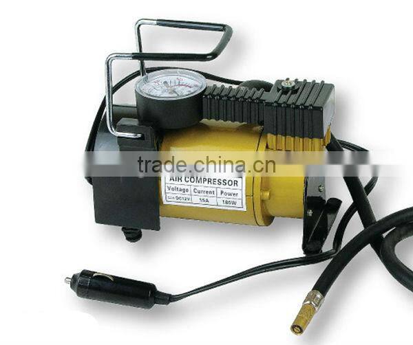 Heavy Metal Body Emergency Car Air Compressor Type 150PSI 12V Portable Car Tyre Inflator