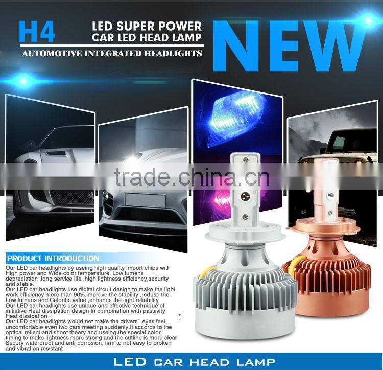 High Power Automobile LED Head Lamp H4
