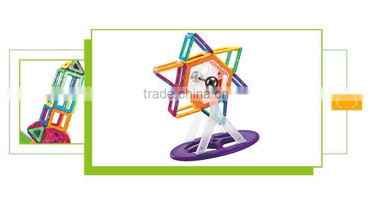 Fantastic eco-friendly DIY toy magnetic construction toy for kids