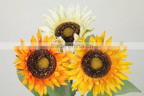 stem flower deocration furniture wedding silk sunflower