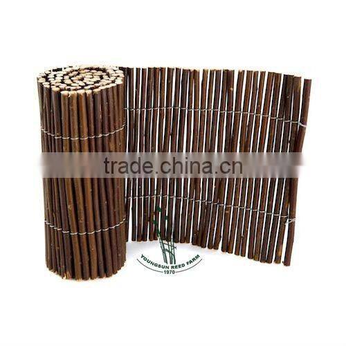 willow fencing for gardening