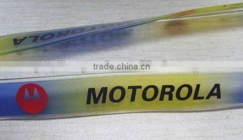 Silicon or PVC Crystal Lanyard