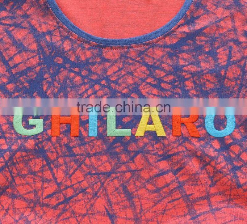 colorful simple design men solid t shirt