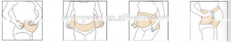 2016 most popular soft velvet material elastic strapping Maternity Belt