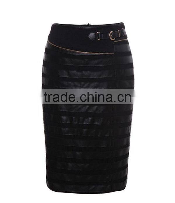 new arrival ladies latest design high quality pencil black long latin dance skirt