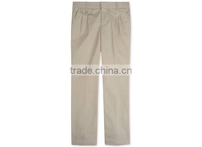 Girls' or Little Girls' Uniform Adjustable-Waist Pants