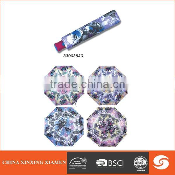 sunning rain 3 folding auto open umbrella for lady