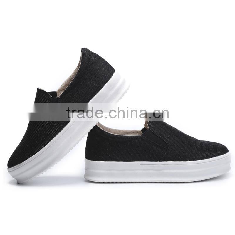 brand name loafers casual shoes women fashion high quality, from china factory casual women shoes sample for female