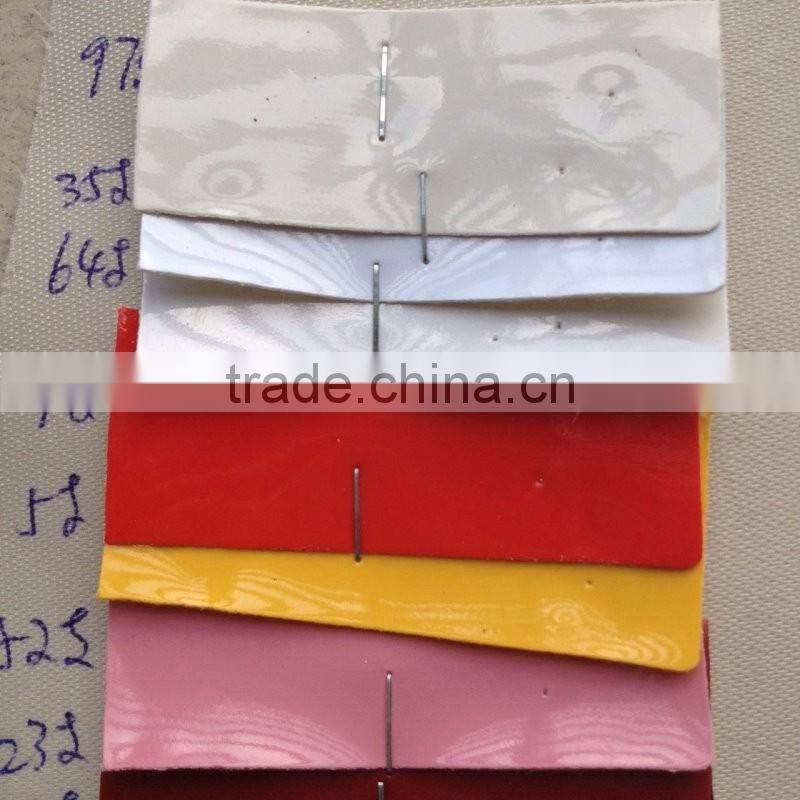 0.6mm and 0.8mm thickness Pvc Artificial Leather Stock Lot For Bags