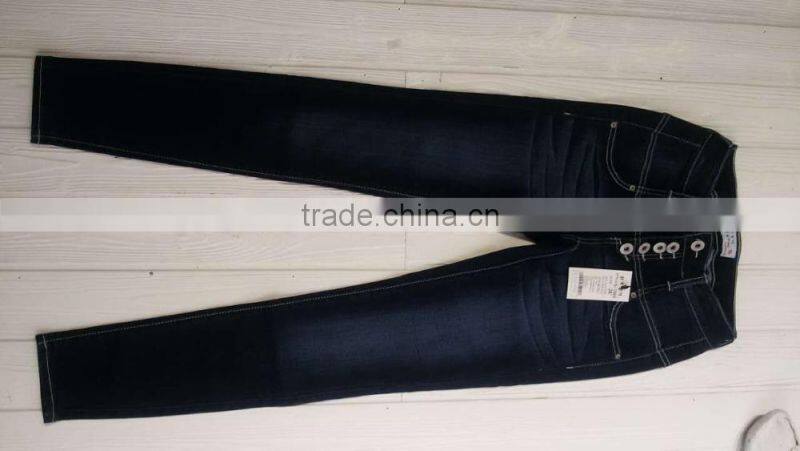 GZY fashional jeans high waisted trousers city girl lady jeans