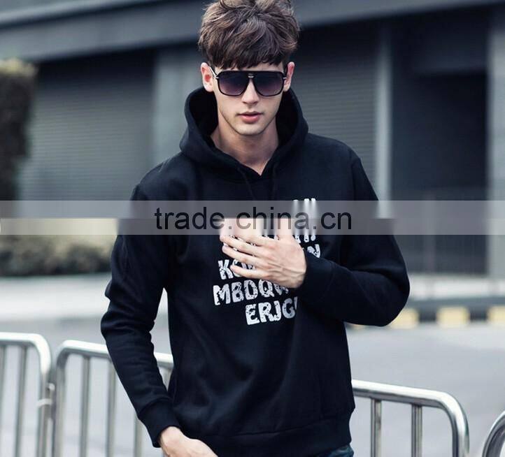 factory direct sale pullover hoody, thick hoodies, printed hoody for men