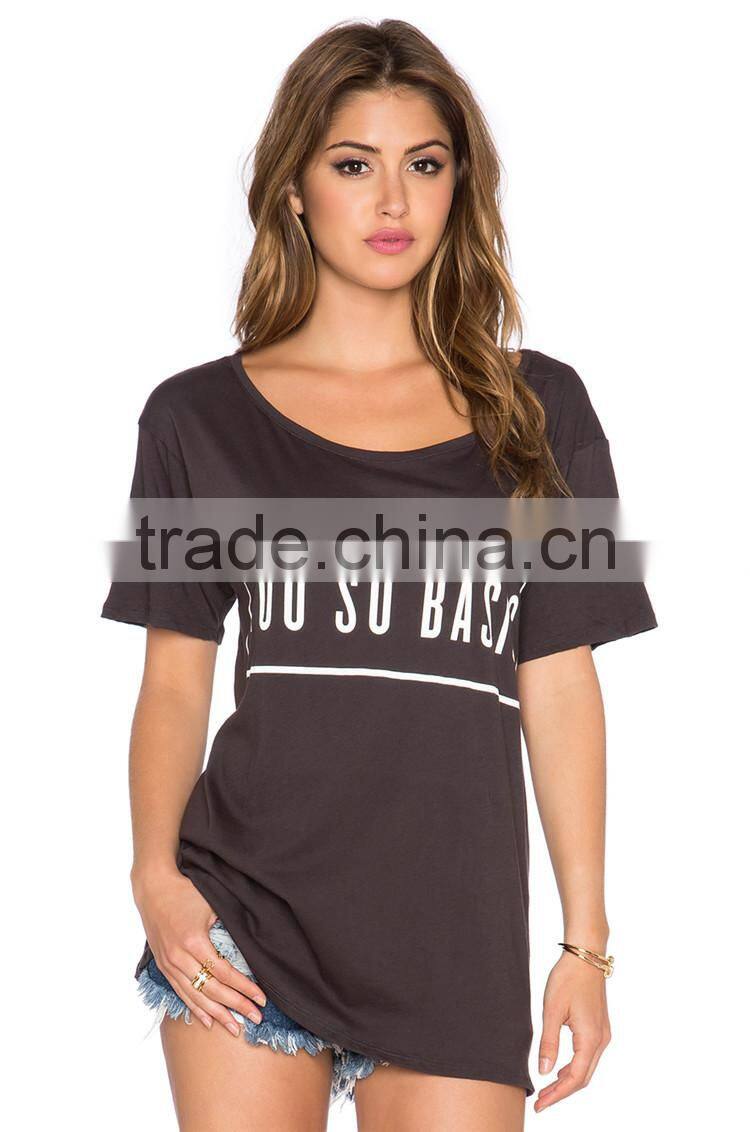 Factory price tee shirt oem printed 60% cotton 40% polyester t-shirts