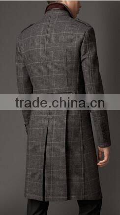 2014 Latest Style Formal Occasion Slim Fit Mens Cashmere Britsh Hot style Men Coat