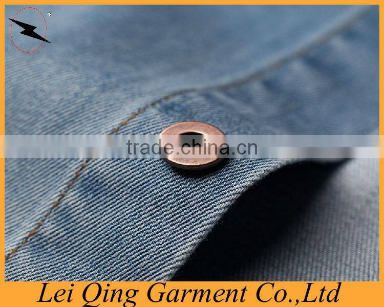 Newest men's denim shirt British style factory price,men's fashion shirt casual/dress shirts