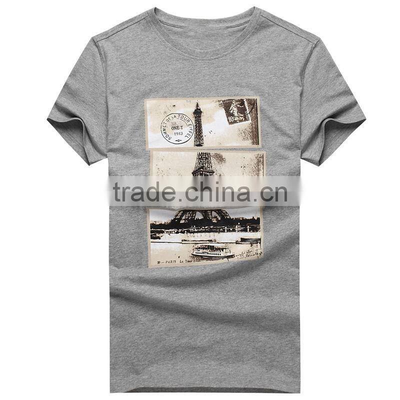 Cheap fancy design pritning t-shirt made in China