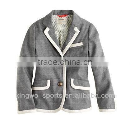 Kids international school uniform design jacket, boys clothing jacket