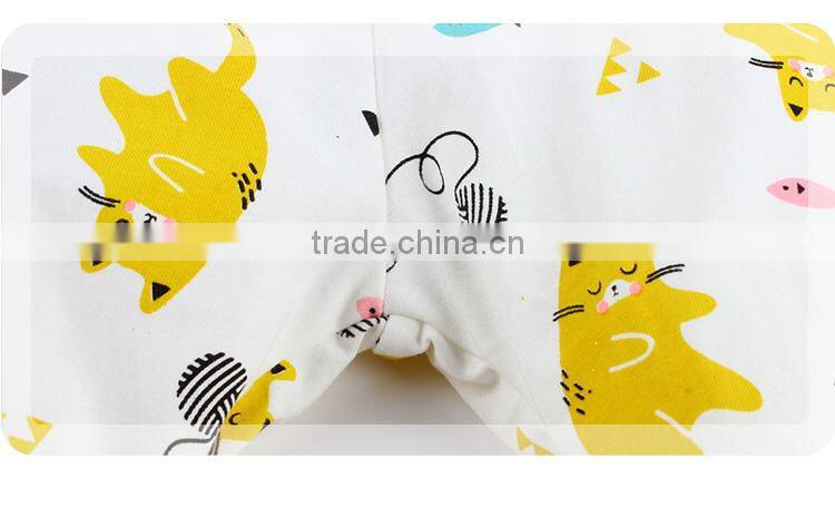 OEM Service cartoon printing 2 pcs short sleeve children wear set baby clothes