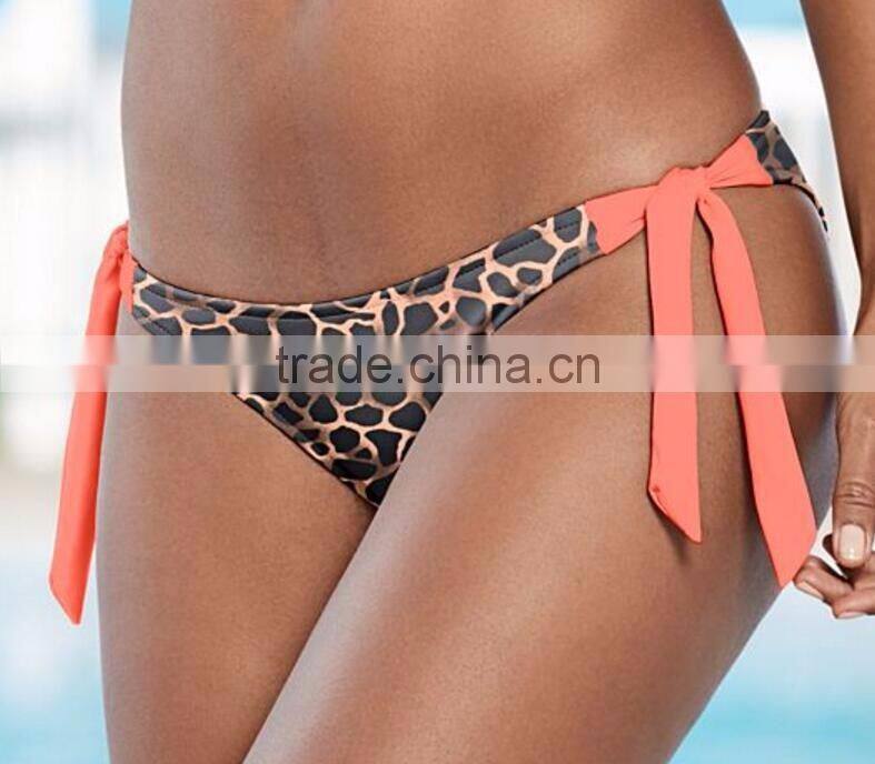 Hot sexy girl photo leopard bikini swim wear