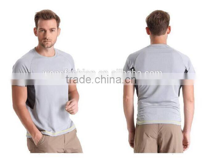 Summer New Popular Quick Drying Casual Short Sleeve Tee Mens Soccer T-shirt