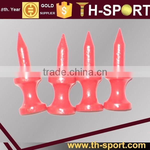 Short Size Wedge Golf Wooden Tee for Wholesale