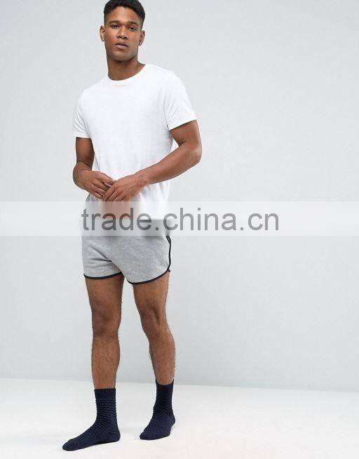 Men's Runner Shorts In Super Short Length 2 Pack Grey