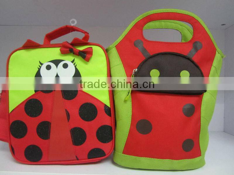 GR-W0103 flower printing insulated lunch bag for women