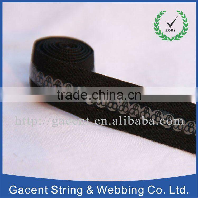 silicone printed stretchy colorful bra strap