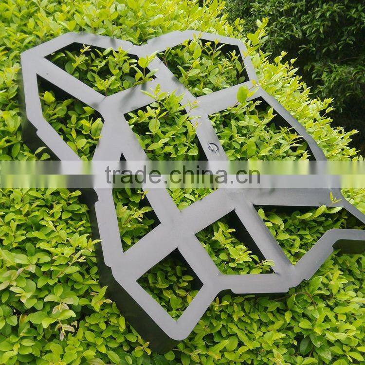 Driveway Paving Pavement Mold Patio Concrete Stepping Stone Path Walk Maker