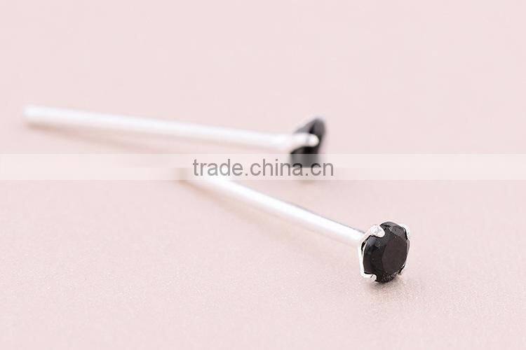 Wholesale Fashion european Jewelery 925 Sterling Silver CZ Stud Earrings