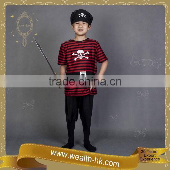 Halloween Cosplay Kids Pirate Costume