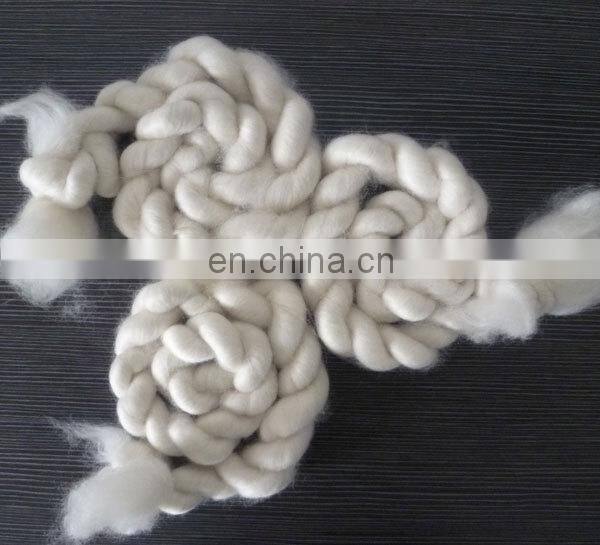 Fine Chinese Cashmere Tops White With SGS