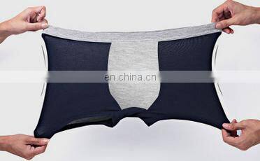 Solid Bamboo Fiber Shorts Men Underwear Men's Boxer Modal Sexy Shorts 4 Colors L-XXL