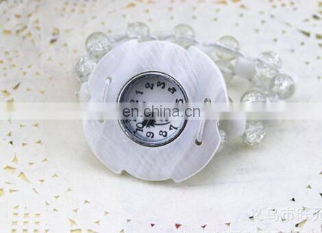 New Fashion Assorted Beach Watch Coconut Shell Bracelet Watch Palm Vintage wristwatch Ethnic Brazilian Fashion watch