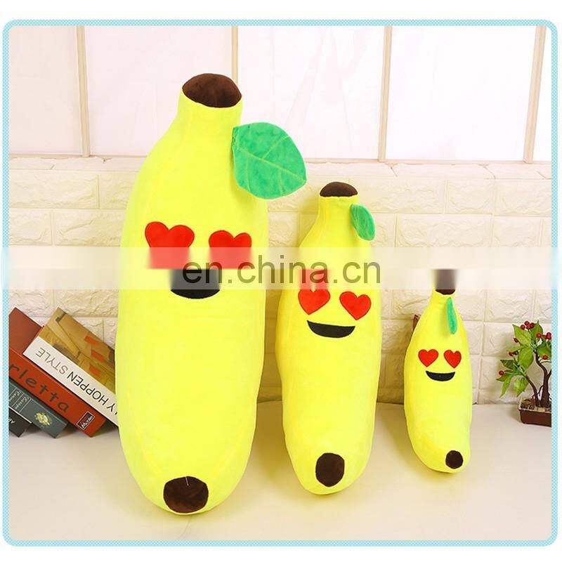 OEM Designs Whatsapp Emoji Stuffed Plush Canana Pillow