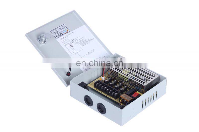 5A 12V CCTV Switching Power Supply 60W , centralized power supply for cctv