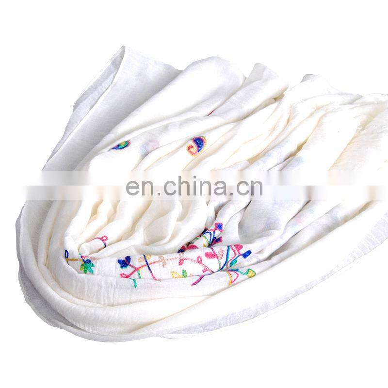 China Big Factory Good Price latest fashion hijab scarf with fringe