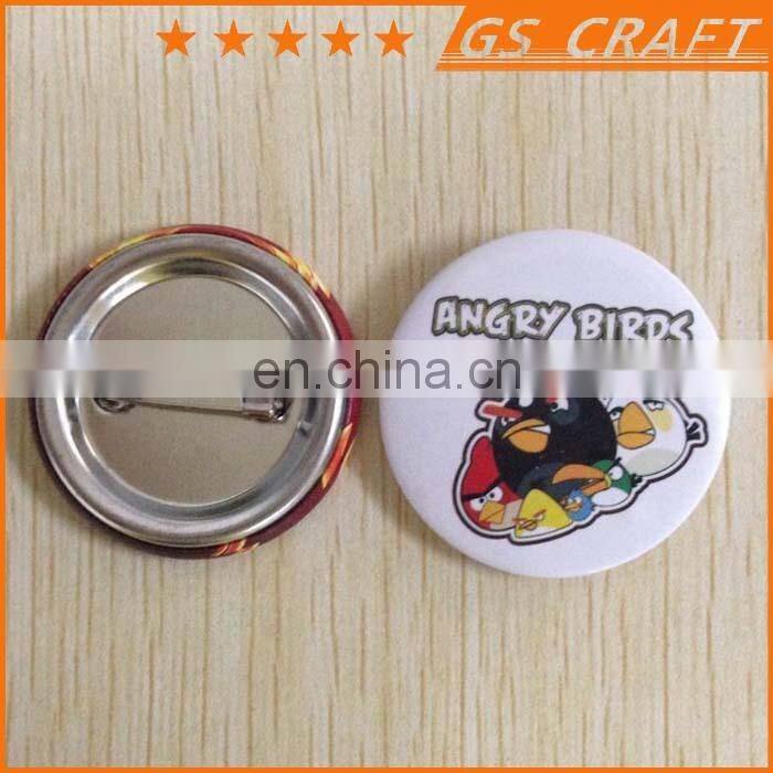 Custom made pin badge/3D metal tin badge/Blank button badge
