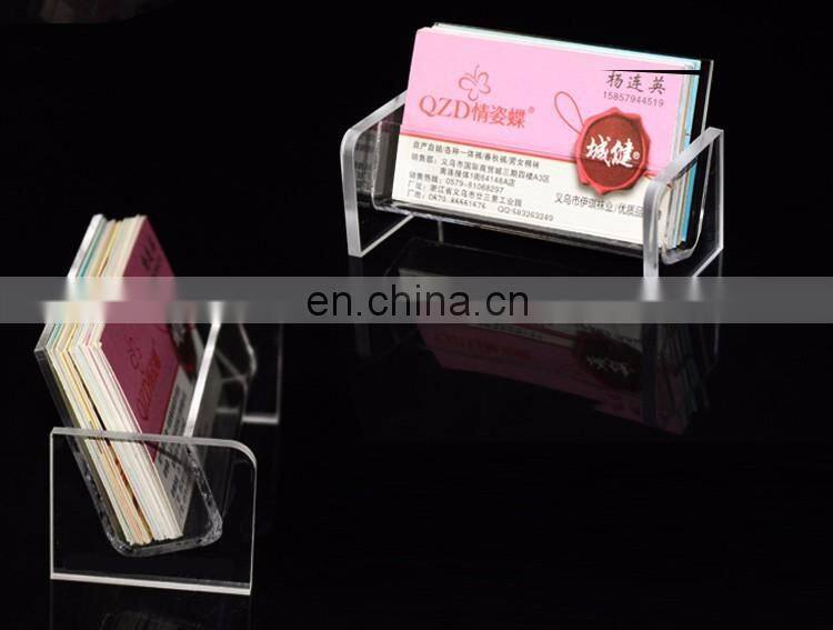 Factory Custom Top-grade Wholesale Desktop Acrylic Business Cards Display Sign holder
