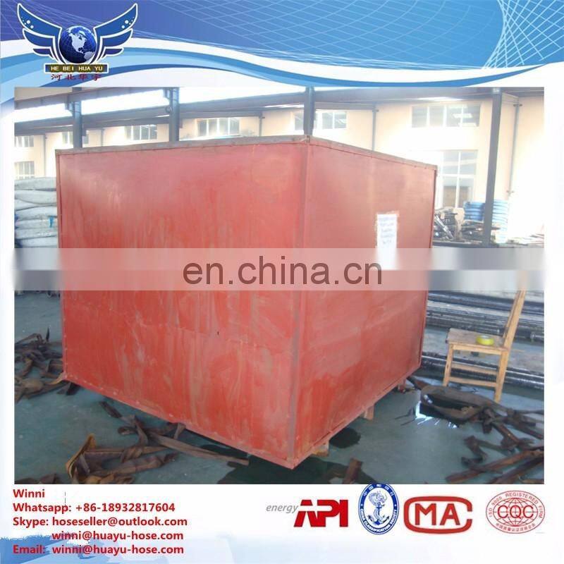 China Hebei Huayu factory sale API 7k four plies steel wire spiral rotary hose for oilfield