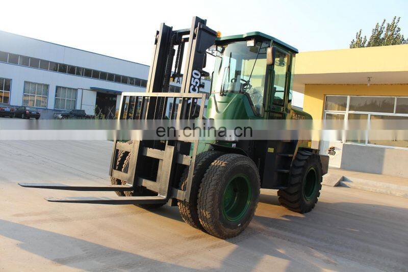 4WD 5ton Rough terrian forklift for sale
