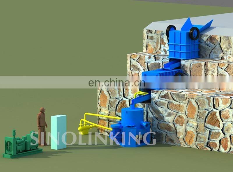 2016 Abrasion Resistant Hard Rock Gold Mining Equipment