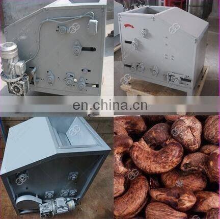 Hot Sale Full Automatic Cashew Nuts Shell Cracker Breaking Removing Processing Machine Cashew Shelling Price